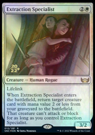 Extraction Specialist [Streets of New Capenna Prerelease Promos] | Rock City Comics