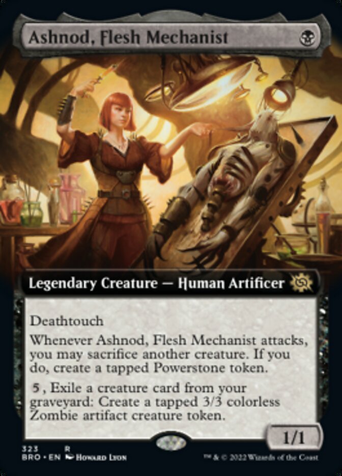 Ashnod, Flesh Mechanist (Extended Art) [The Brothers' War] | Rock City Comics