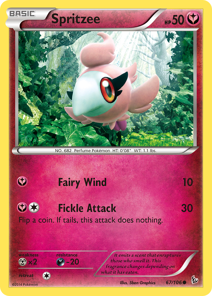 Spritzee (67/106) [XY: Flashfire] | Rock City Comics