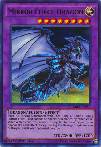 Mirror Force Dragon [DRL3-EN059] Ultra Rare | Rock City Comics