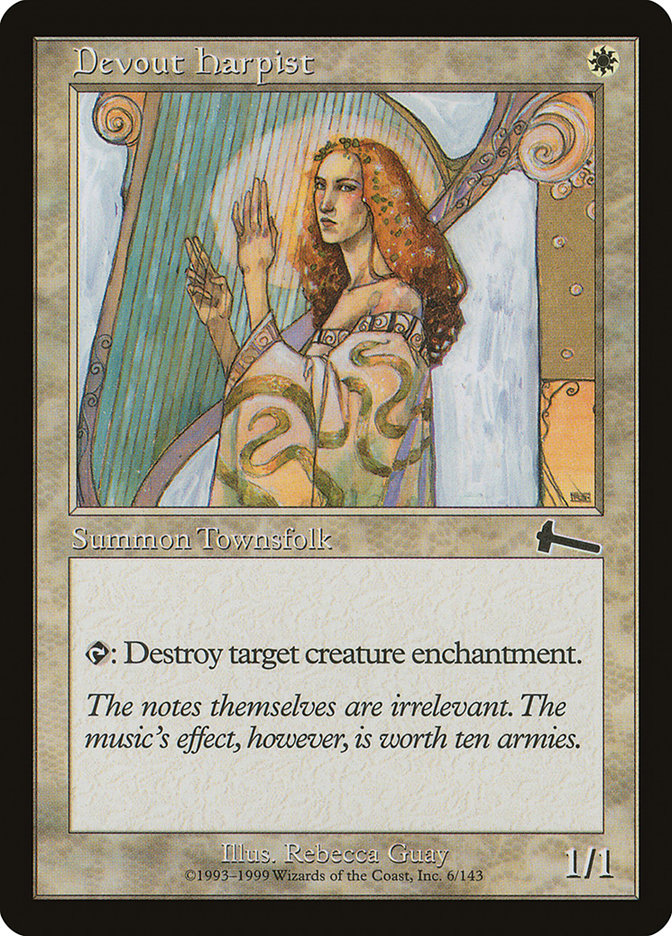 Devout Harpist [Urza's Legacy] | Rock City Comics