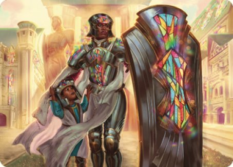 Guardian of New Benalia Art Card [Dominaria United Art Series] | Rock City Comics