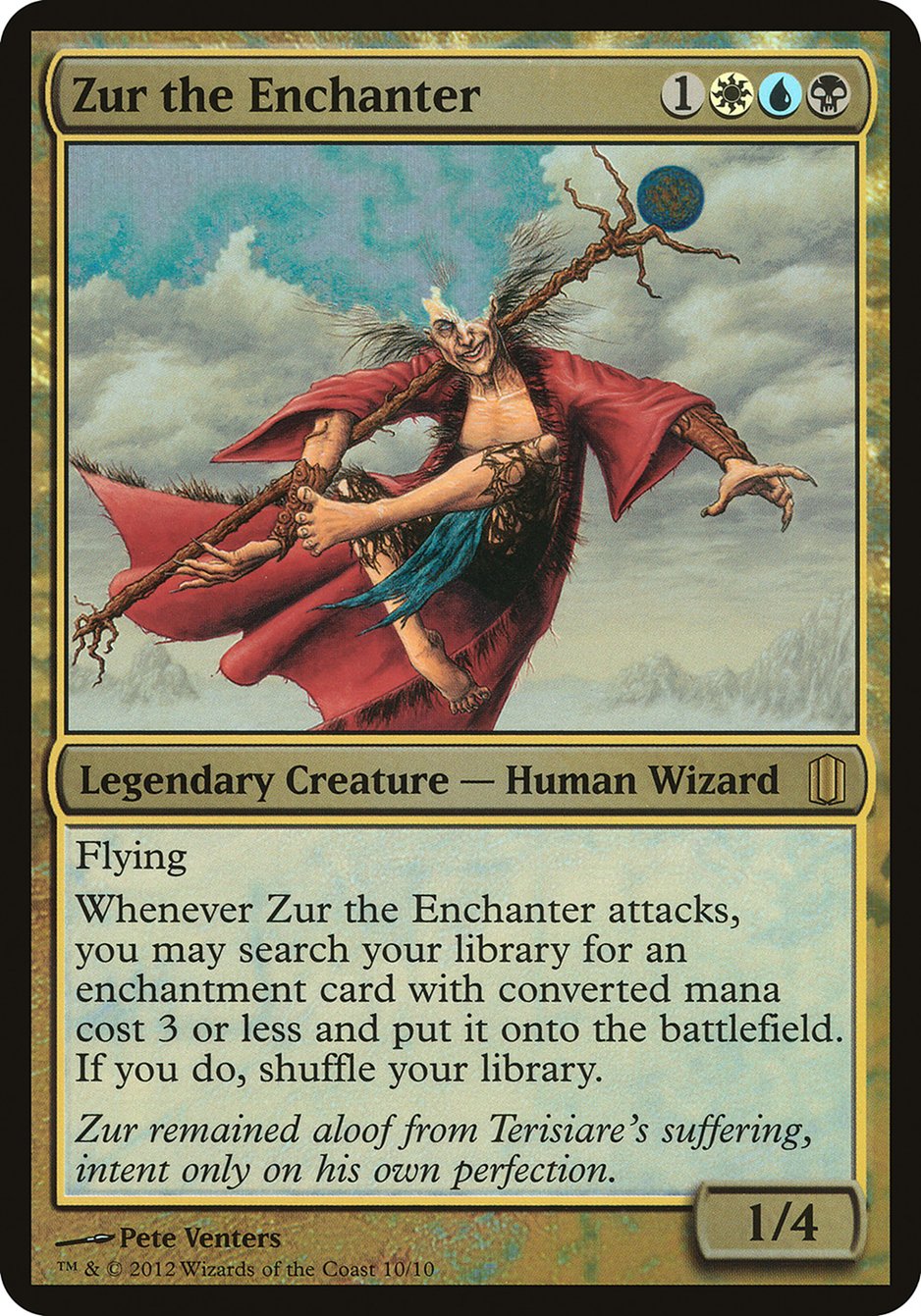 Zur the Enchanter (Oversized) [Commander's Arsenal Oversized] | Rock City Comics