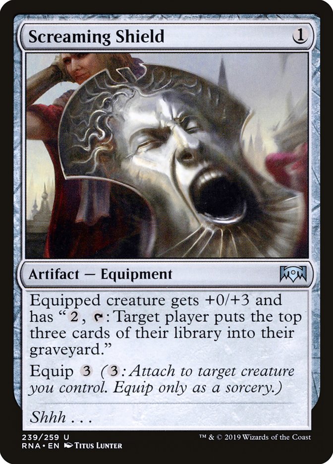 Screaming Shield [Ravnica Allegiance] | Rock City Comics