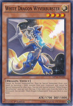 White Dragon Wyverburster [MP14-EN184] Common | Rock City Comics