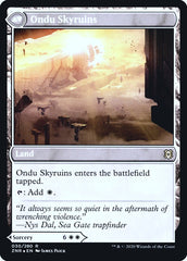 Ondu Inversion // Ondu Skyruins [Zendikar Rising Prerelease Promos] | Rock City Comics