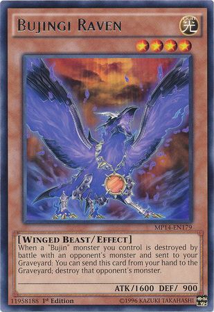 Bujingi Raven [MP14-EN179] Rare | Rock City Comics