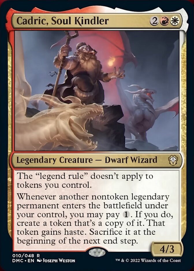 Cadric, Soul Kindler [Dominaria United Commander] | Rock City Comics