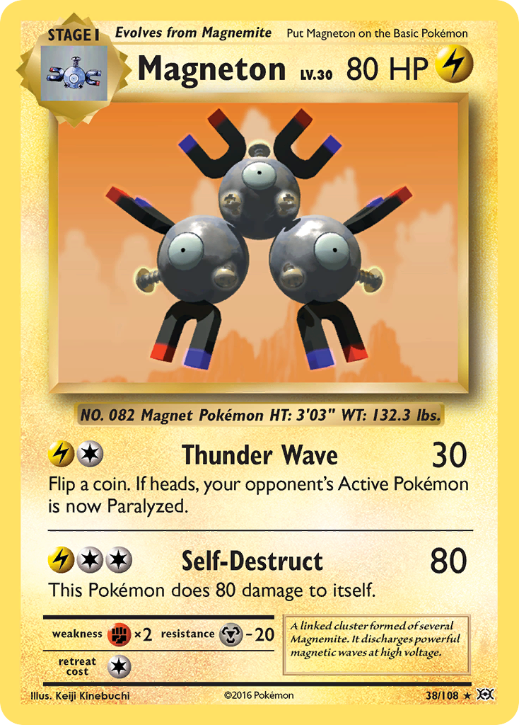 Magneton (38/108) [XY: Evolutions] | Rock City Comics