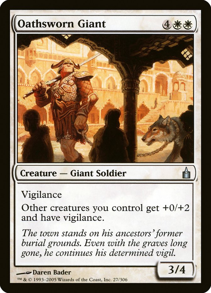 Oathsworn Giant [Ravnica: City of Guilds] | Rock City Comics