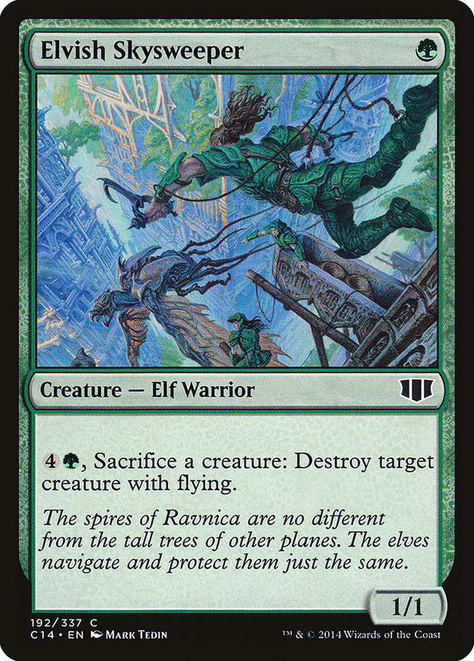 Elvish Skysweeper [Commander 2014] | Rock City Comics