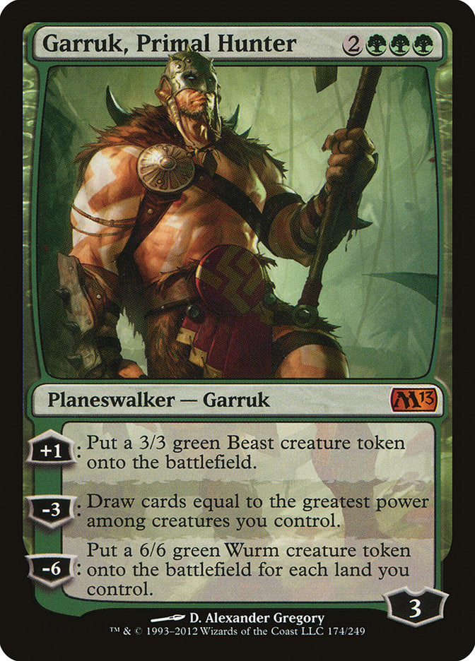 Garruk, Primal Hunter [Magic 2013] | Rock City Comics