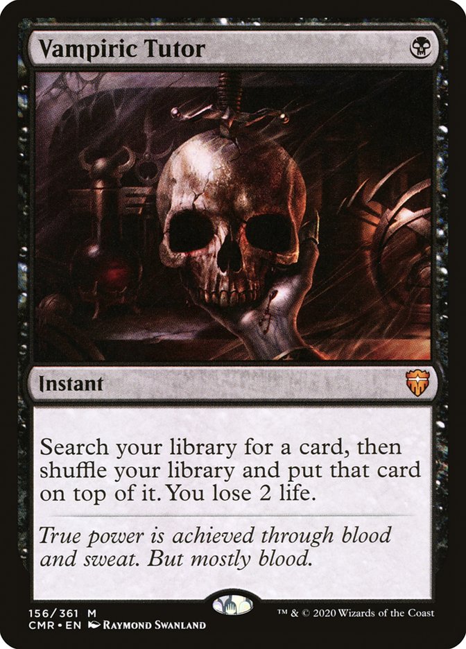 Vampiric Tutor [Commander Legends] | Rock City Comics