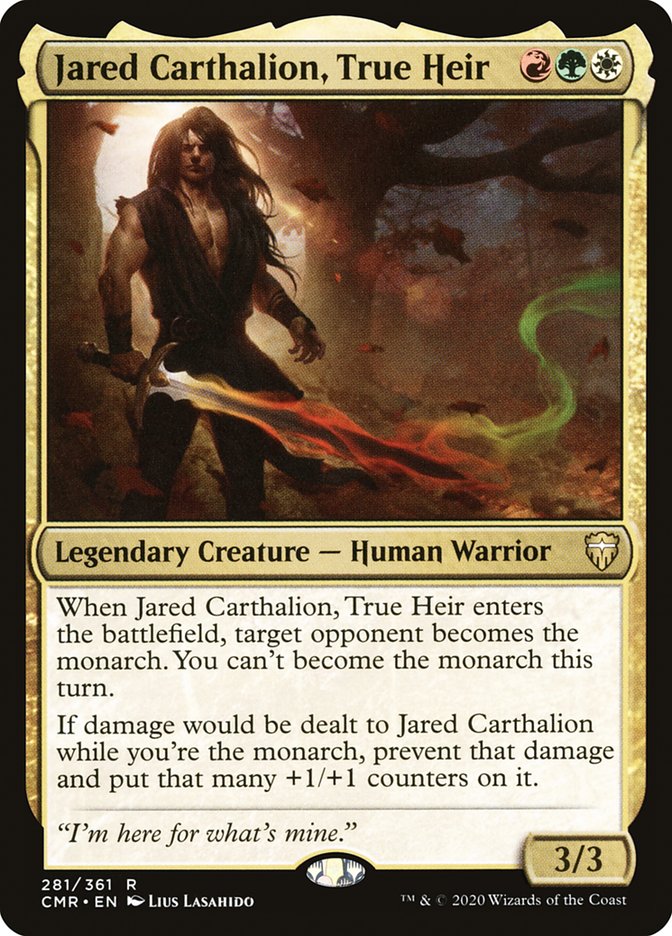 Jared Carthalion, True Heir [Commander Legends] | Rock City Comics