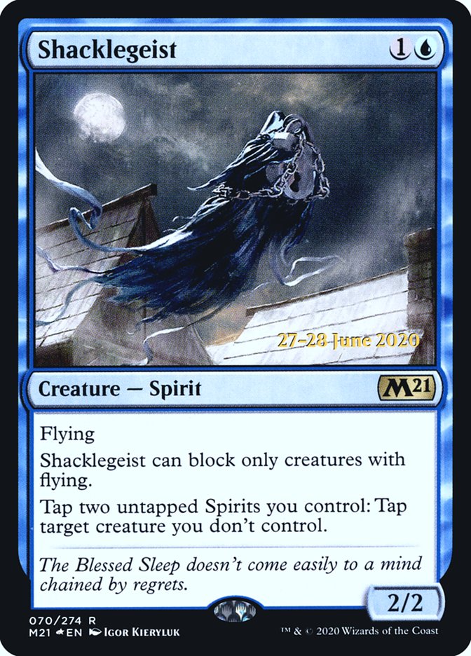 Shacklegeist  [Core Set 2021 Prerelease Promos] | Rock City Comics