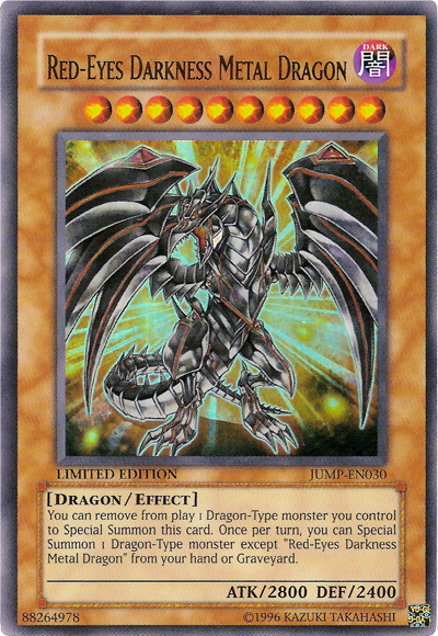 Red-Eyes Darkness Metal Dragon [JUMP-EN030] Ultra Rare | Rock City Comics