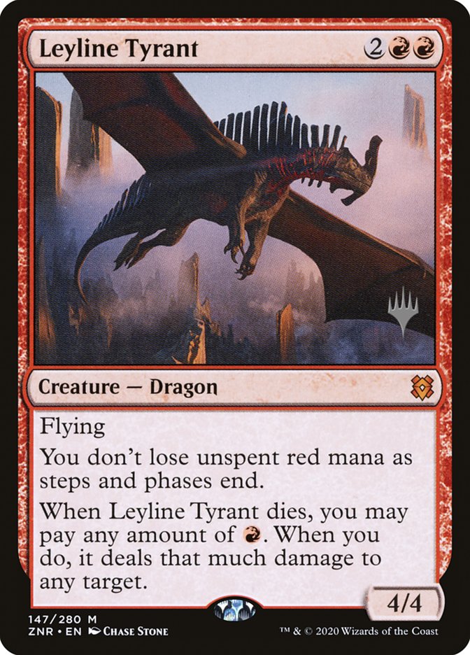 Leyline Tyrant (Promo Pack) [Zendikar Rising Promos] | Rock City Comics