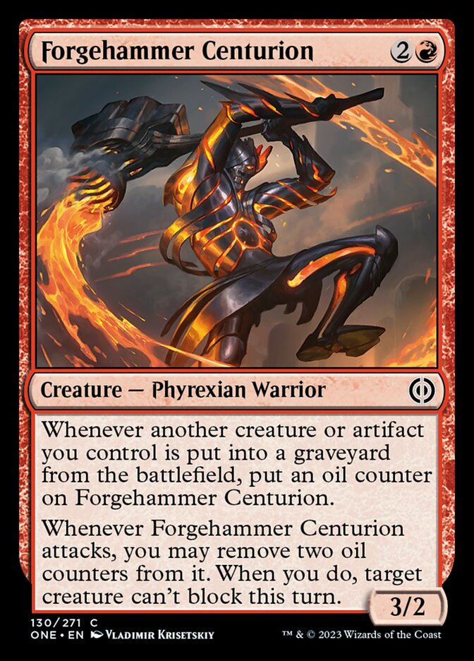 Forgehammer Centurion [Phyrexia: All Will Be One] | Rock City Comics