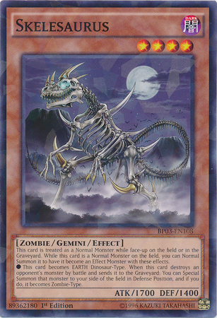 Skelesaurus [BP03-EN108] Shatterfoil Rare | Rock City Comics