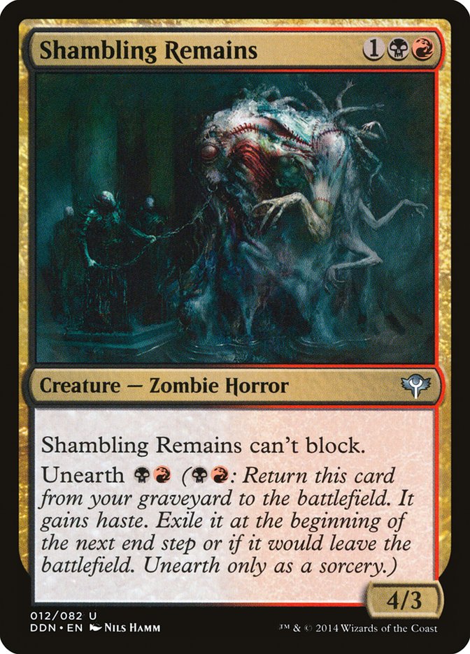 Shambling Remains [Duel Decks: Speed vs. Cunning] | Rock City Comics