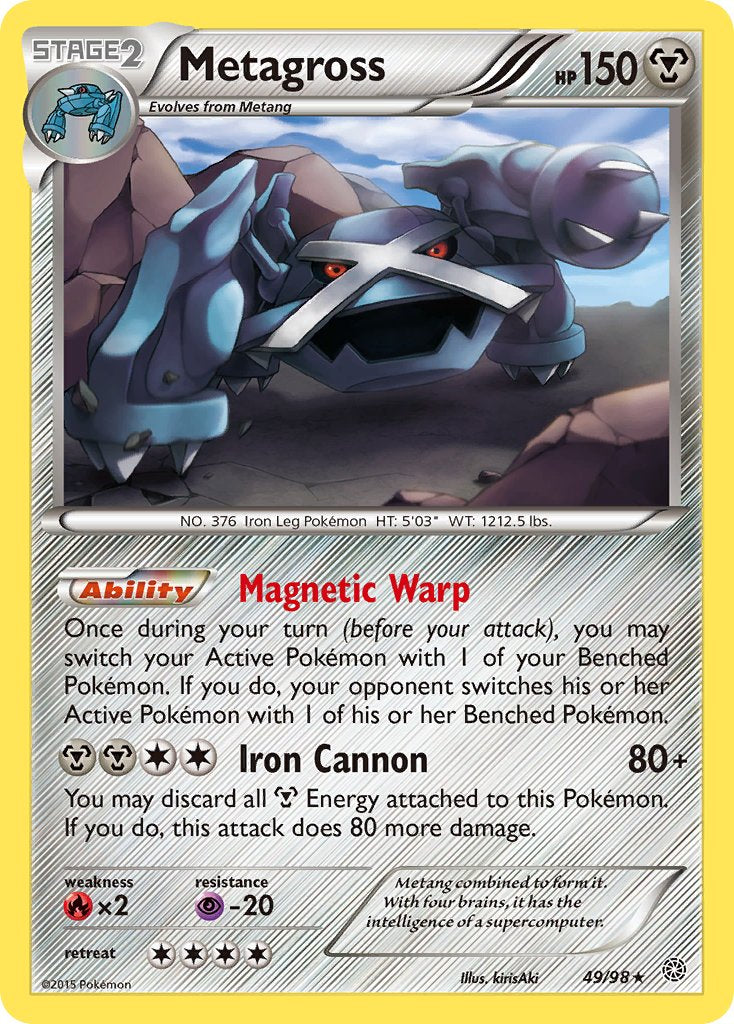 Metagross (49/98) (Theme Deck Exclusive) [XY: Ancient Origins] | Rock City Comics