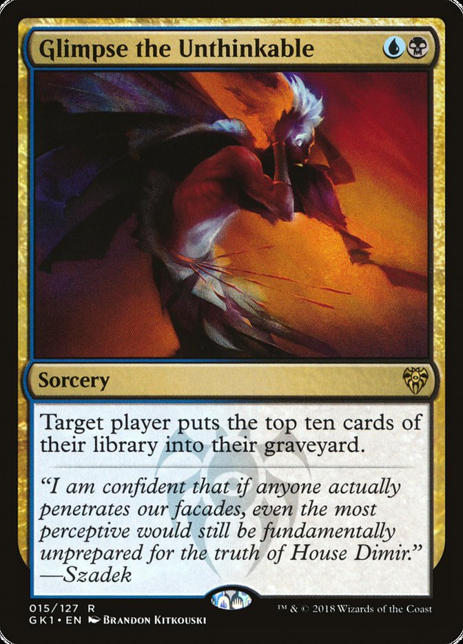 Glimpse the Unthinkable [Guilds of Ravnica Guild Kit] | Rock City Comics