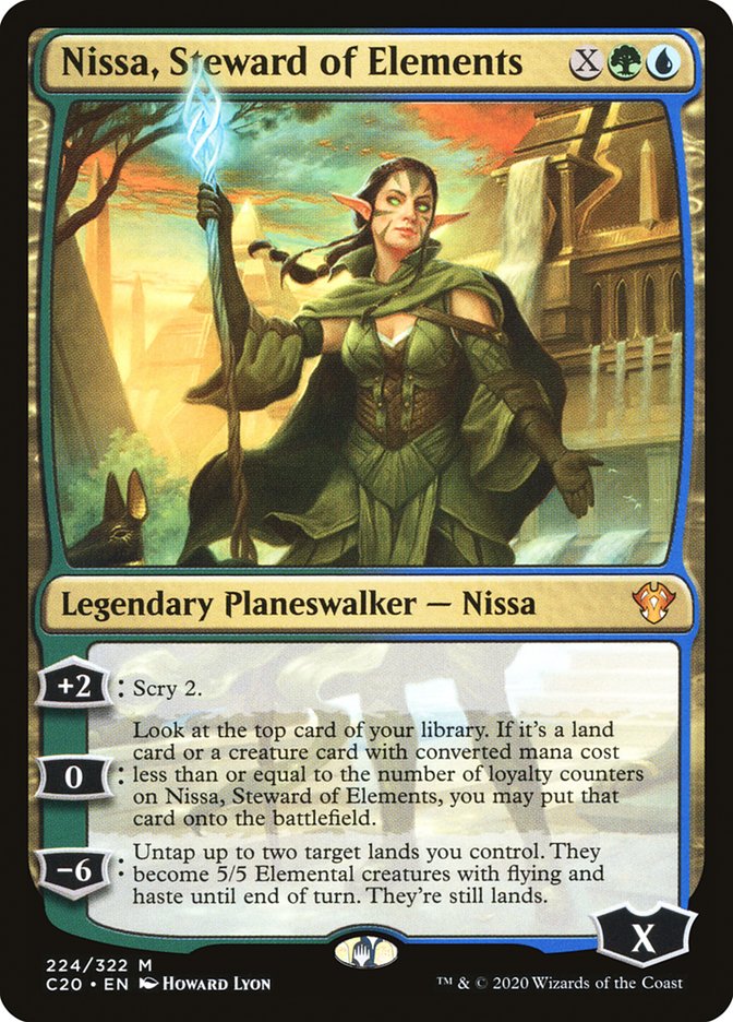 Nissa, Steward of Elements [Commander 2020] | Rock City Comics