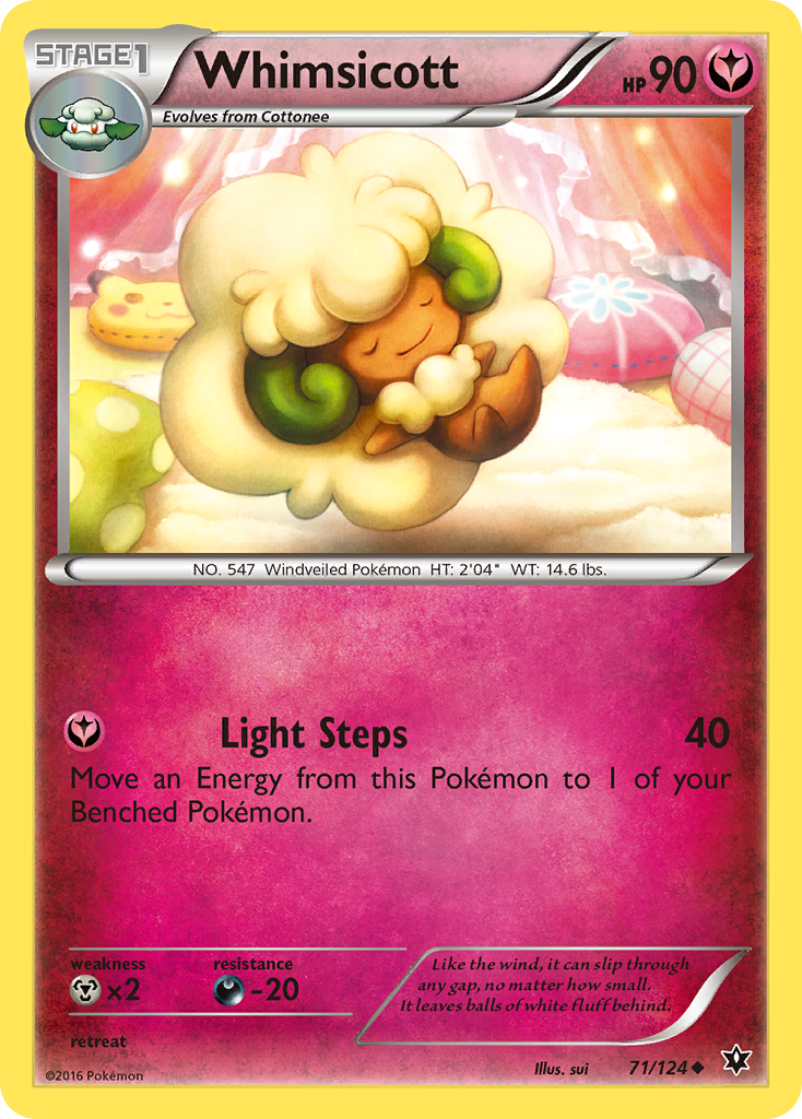 Whimsicott (71/124) [XY: Fates Collide] | Rock City Comics