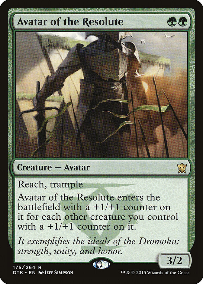 Avatar of the Resolute [Dragons of Tarkir] | Rock City Comics