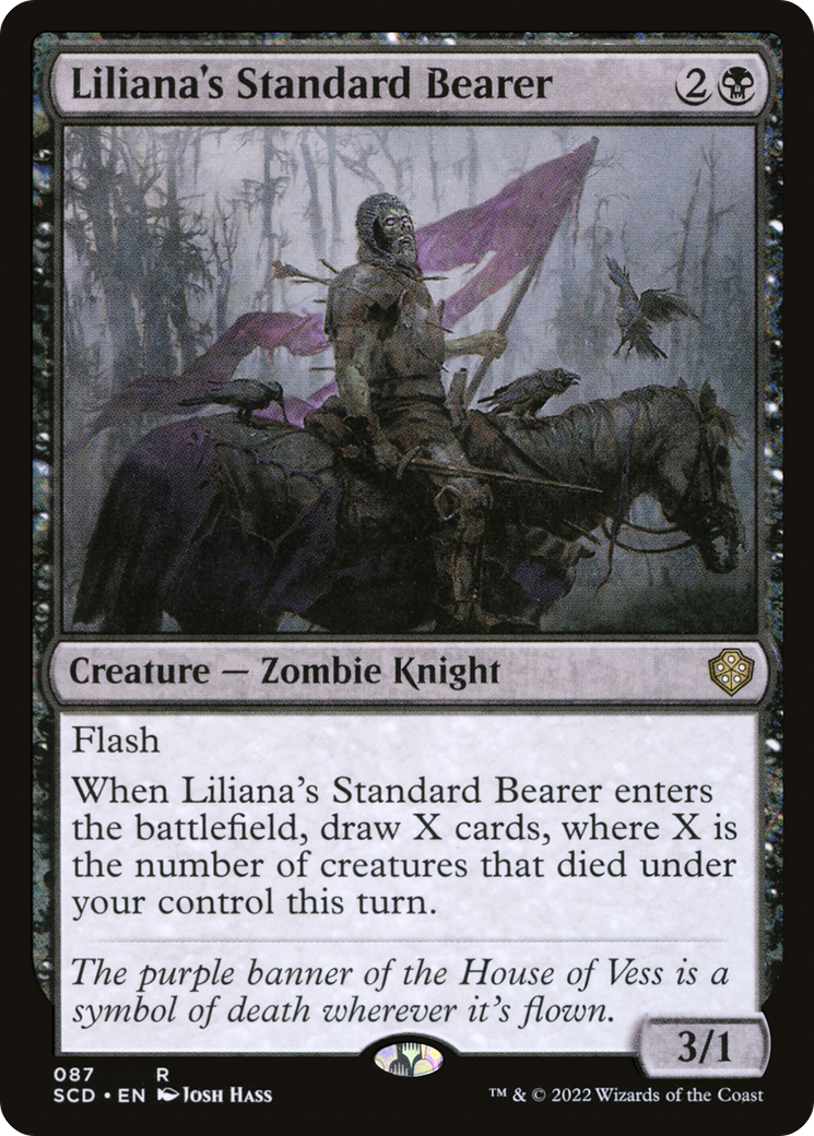 Liliana's Standard Bearer [Starter Commander Decks] | Rock City Comics