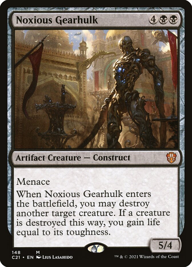 Noxious Gearhulk [Commander 2021] | Rock City Comics