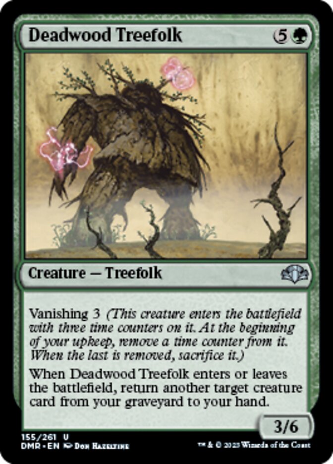 Deadwood Treefolk [Dominaria Remastered] | Rock City Comics