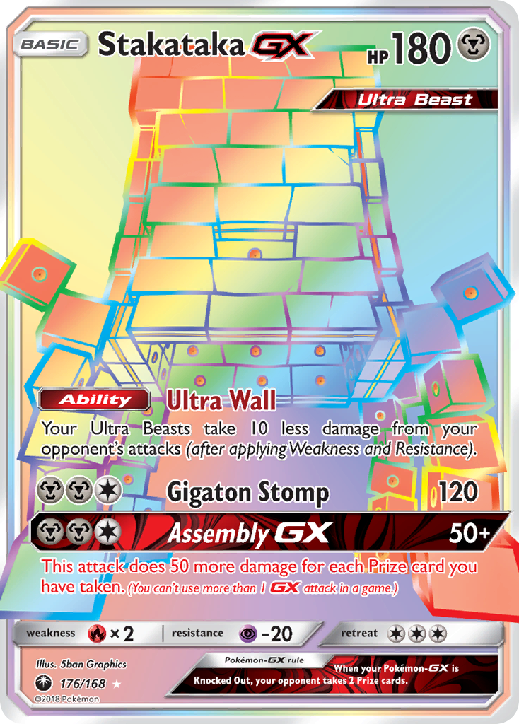 Stakataka GX (176/168) [Sun & Moon: Celestial Storm] | Rock City Comics