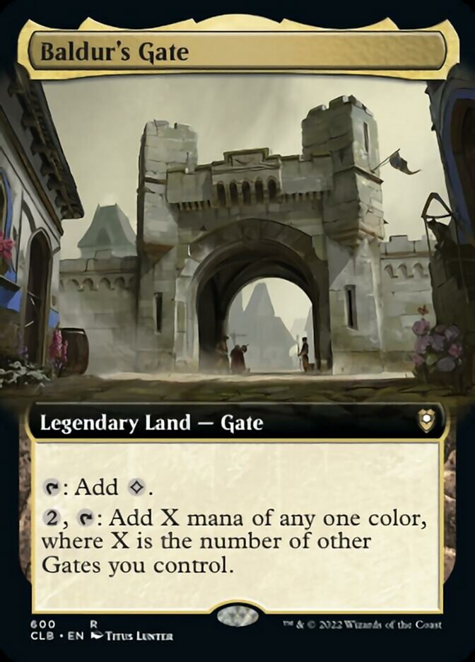 Baldur's Gate (Extended Art) [Commander Legends: Battle for Baldur's Gate] | Rock City Comics