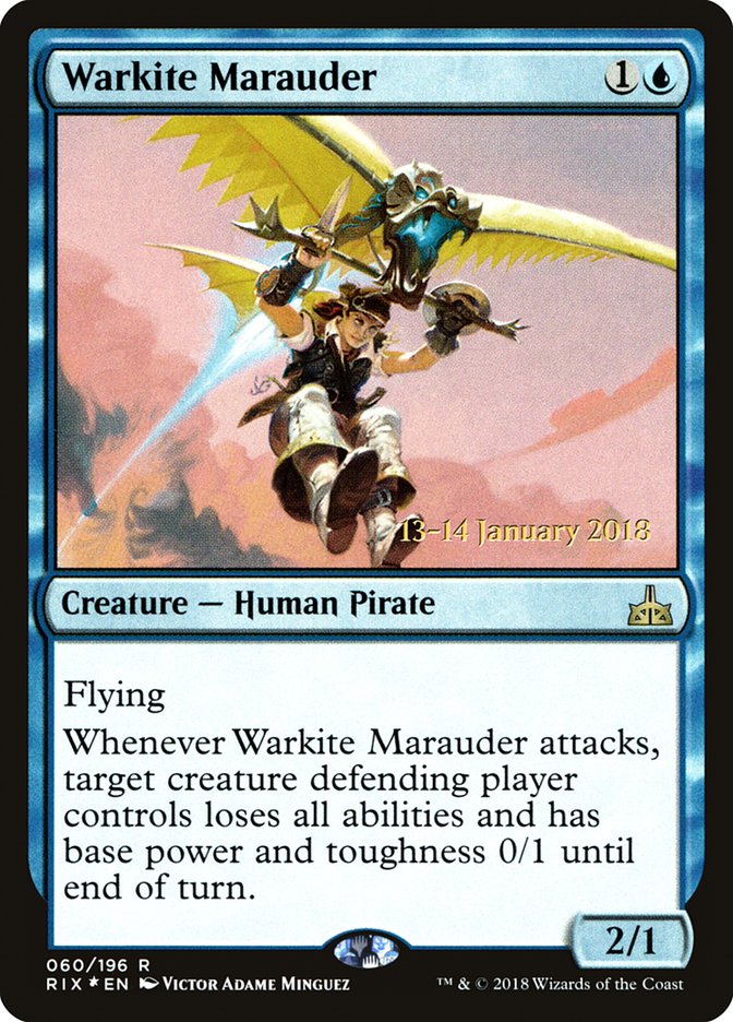 Warkite Marauder [Rivals of Ixalan Prerelease Promos] | Rock City Comics