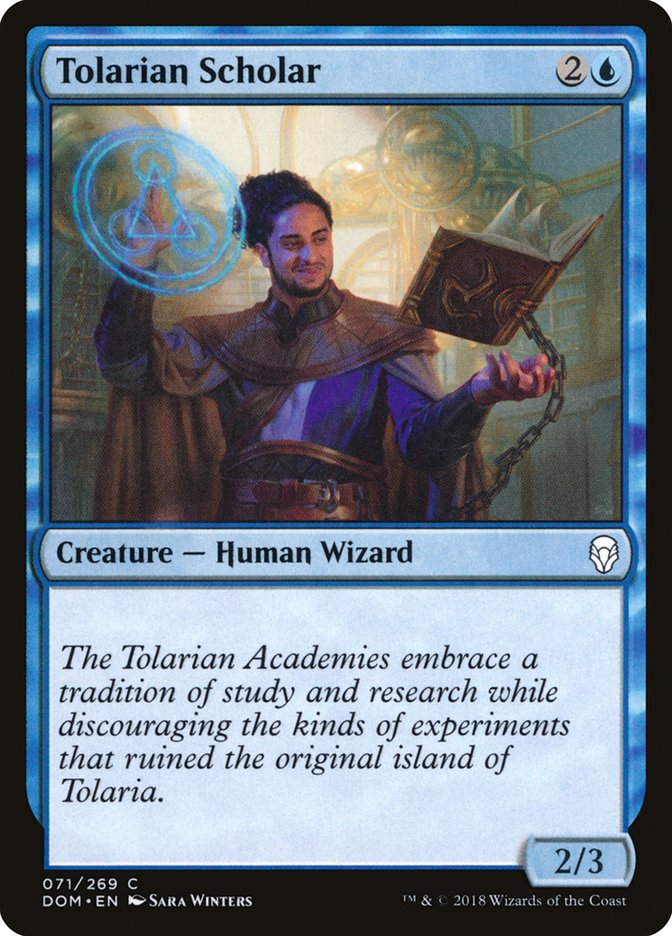 Tolarian Scholar [Dominaria] | Rock City Comics