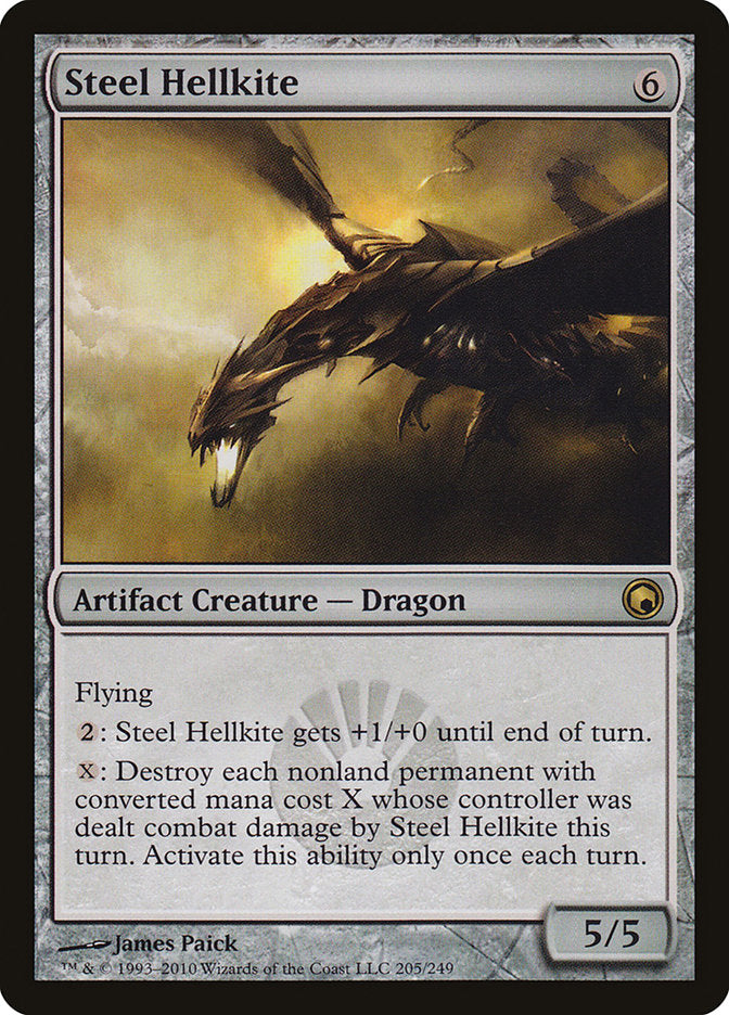 Steel Hellkite [Scars of Mirrodin] | Rock City Comics