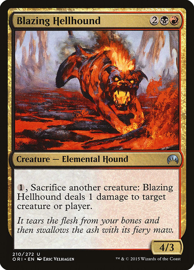 Blazing Hellhound [Magic Origins] | Rock City Comics