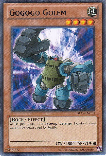 Gogogo Golem (Blue) [DL15-EN010] Rare | Rock City Comics