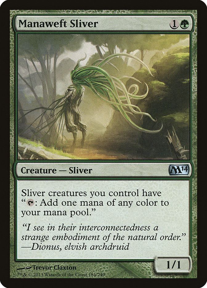 Manaweft Sliver [Magic 2014] | Rock City Comics