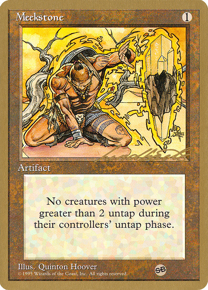 Meekstone (Leon Lindback) (SB) [Pro Tour Collector Set] | Rock City Comics