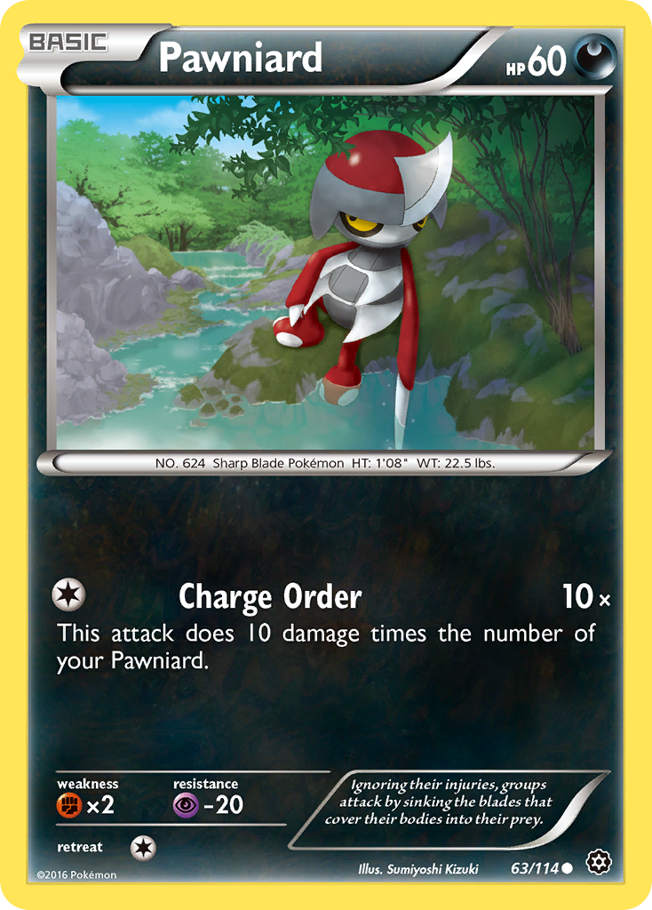 Pawniard (63/114) [XY: Steam Siege] | Rock City Comics