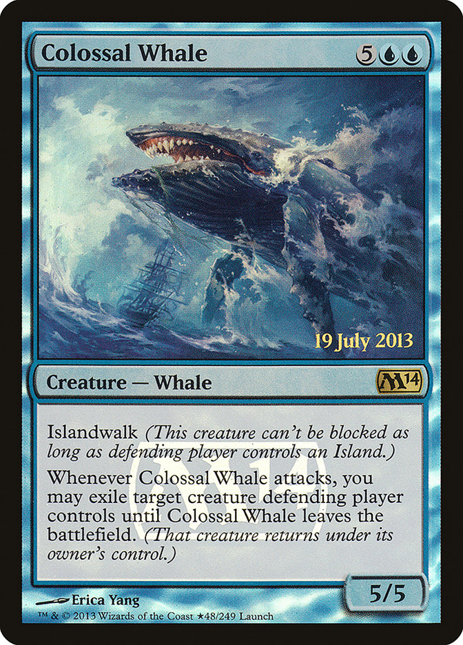 Colossal Whale [Magic 2014 Prerelease Promos] | Rock City Comics