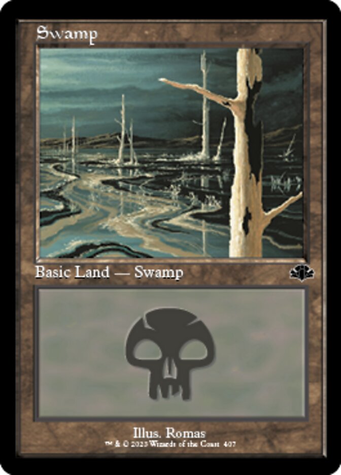 Swamp (407) (Retro) [Dominaria Remastered] | Rock City Comics