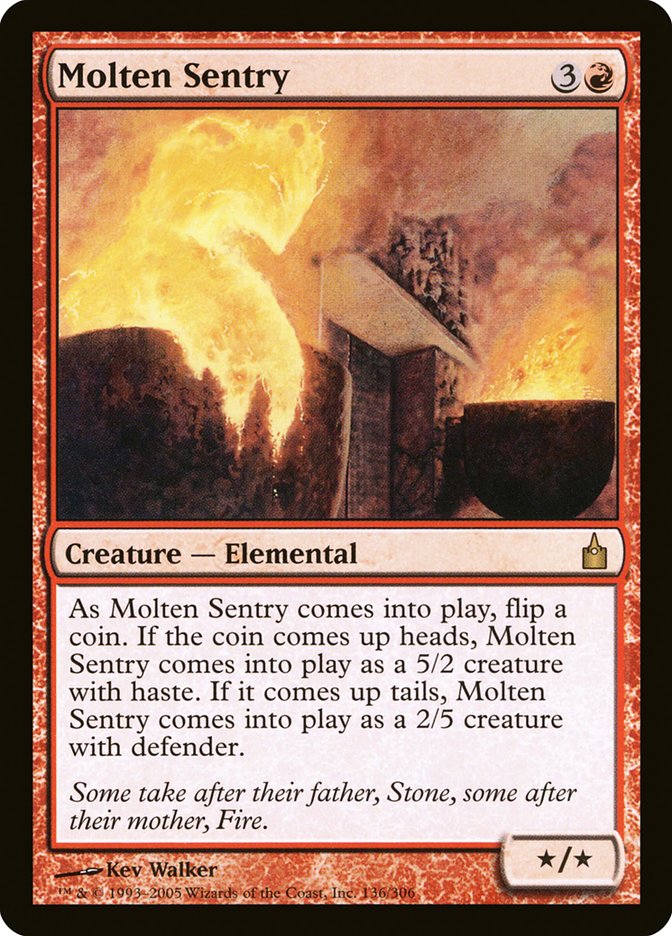 Molten Sentry [Ravnica: City of Guilds] | Rock City Comics