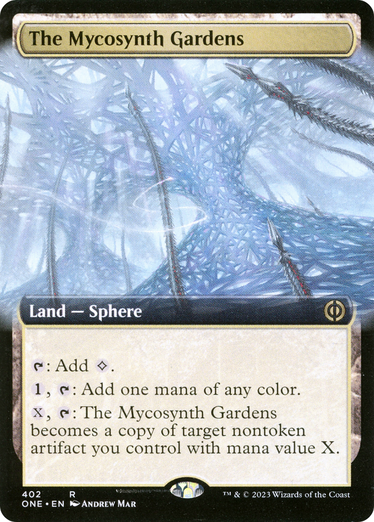 The Mycosynth Gardens (Extended Art) [Phyrexia: All Will Be One] | Rock City Comics