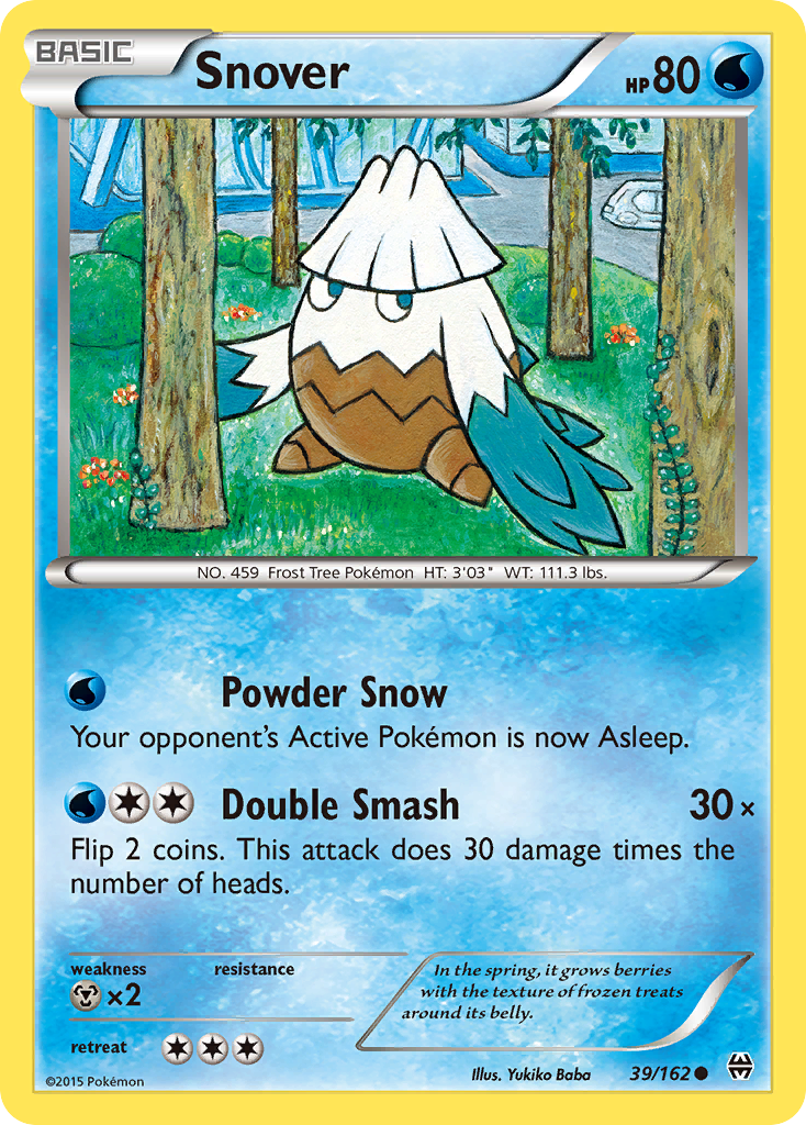 Snover (39/162) [XY: BREAKthrough] | Rock City Comics