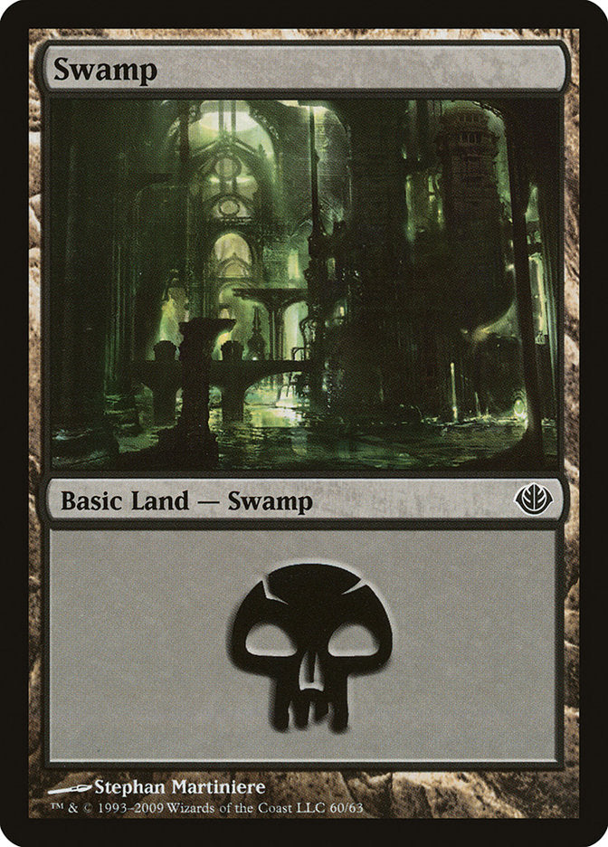 Swamp (60) [Duel Decks: Garruk vs. Liliana] | Rock City Comics