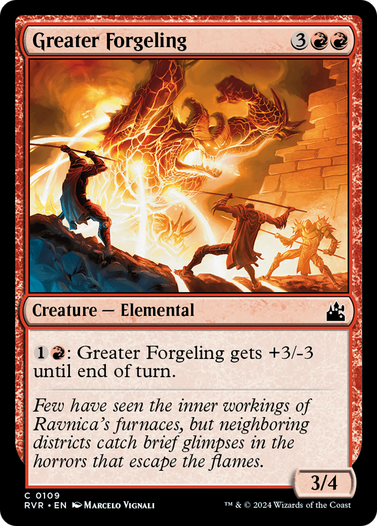 Greater Forgeling [Ravnica Remastered] | Rock City Comics