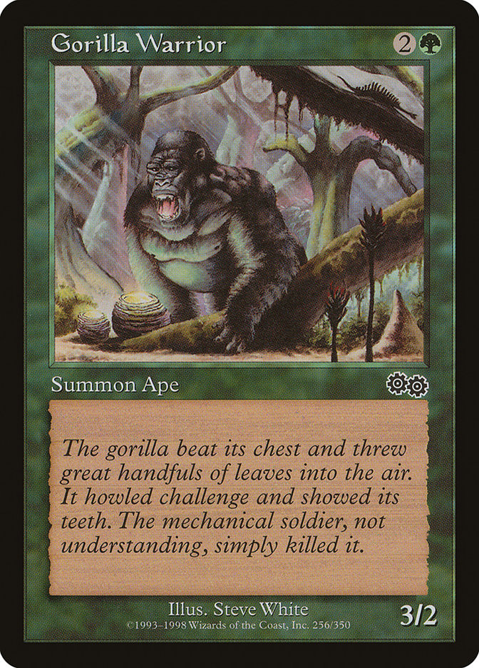 Gorilla Warrior [Urza's Saga] | Rock City Comics